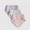 Paquete de 3 baberos tipo pañuelo