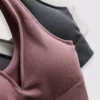 Paquete de 3 bralettes sin costuras con cuello en V