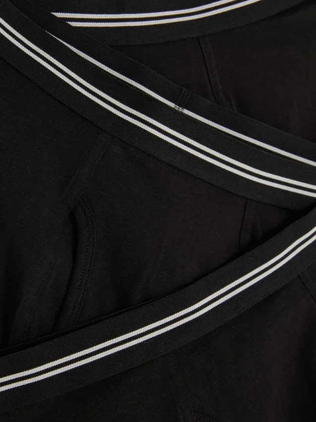 Paquete de 3 calzoncillos bóxer con cintura a rayas