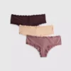 Paquete de 3 calzoncillos hipster neutros de microfibra