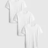 Paquete de 3 camisas básicas de cuello redondo