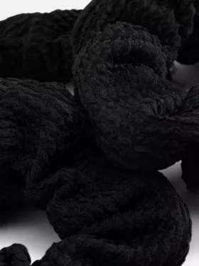 Paquete de 3 ligas para el cabello arrugadas