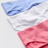 Paquete de 3 mini braguitas fruncidas sin costuras