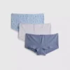Paquete de 3 mini shorts sin costuras
