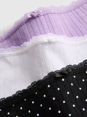 Paquete de 3 mini shorts sin costuras