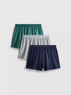 Paquete de 3 pantalones cortos de corte holgado