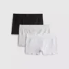 Paquete de 3 pantalones cortos sin costuras para niños