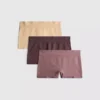 Paquete de 3 pantalones cortos sin costuras para niños