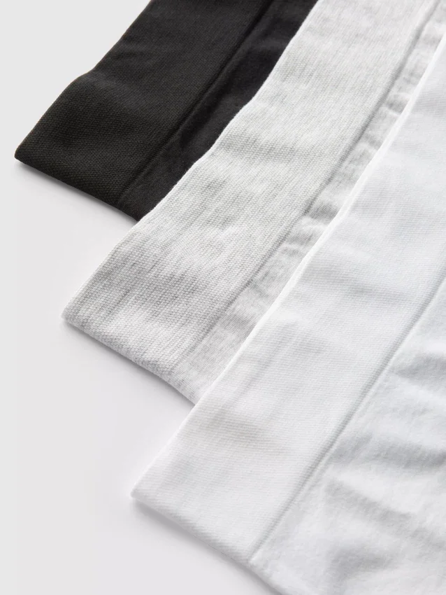Paquete de 3 pantalones cortos sin costuras para niños