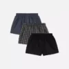 Paquete de 3 pantalones cortos tejidos