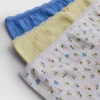 Paquete de 3 pantalones cortos tipo mini con diseño pointelle