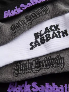 Paquete de 3 pares de calcetines Black Sabbath