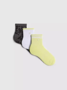 Paquete de 3 pares de calcetines cortos deportivos