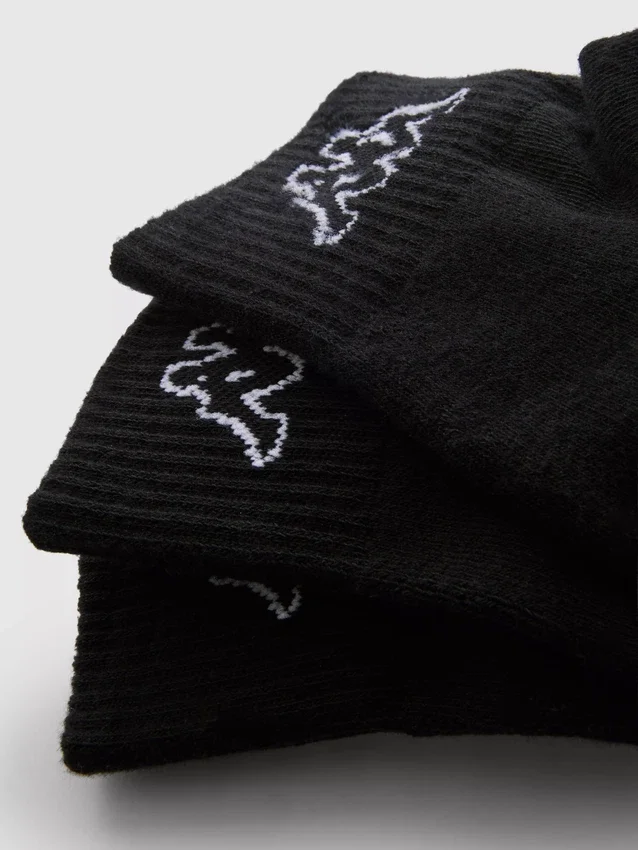 Paquete de 3 pares de calcetines cortos Kappa x Primark