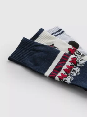 Paquete de 3 pares de calcetines de tobillo de Minnie Mouse de Disney