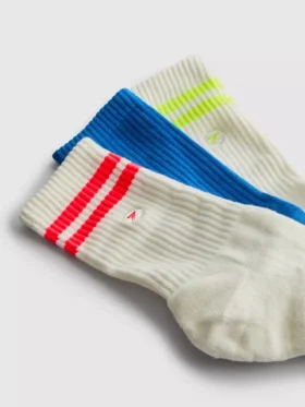 Paquete de 3 pares de calcetines deportivos de caña media