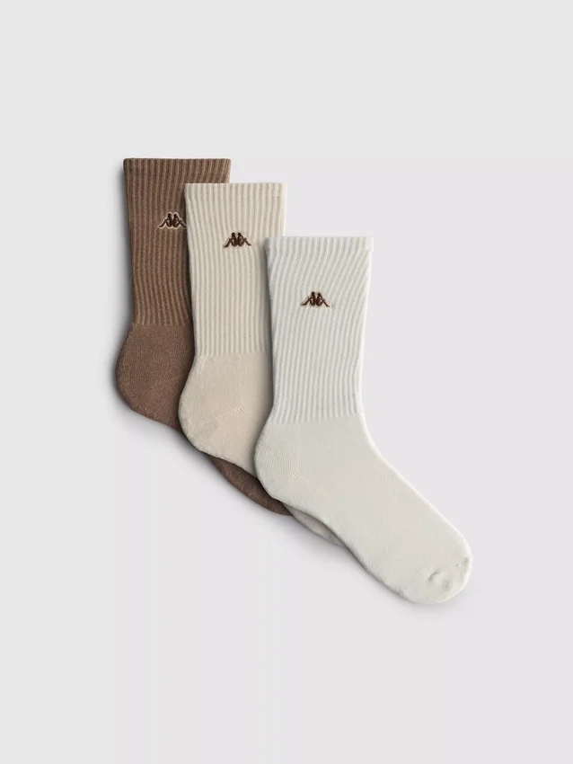 Paquete de 3 pares de calcetines deportivos de caña media Kappa x Primark