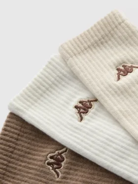 Paquete de 3 pares de calcetines deportivos de caña media Kappa x Primark