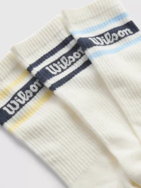Paquete de 3 pares de calcetines deportivos Wilson