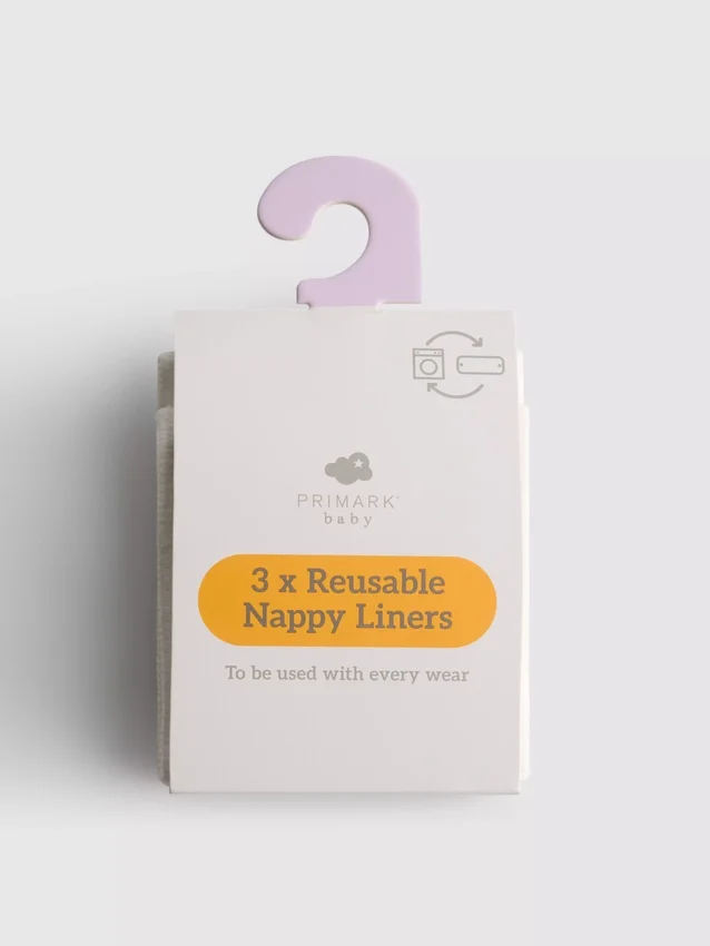 Paquete de 3 protectores reutilizables para pañales