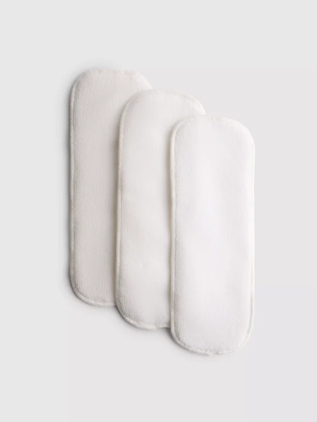 Paquete de 3 refuerzos reutilizables para pañales