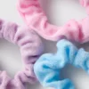 Paquete de 3 scrunchies de felpa