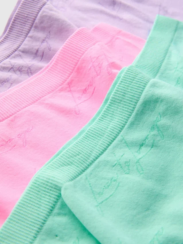Paquete de 3 shorts tipo boyshorts sin costuras «Love to Lounge»