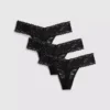 Paquete de 3 tangas bandeau de encaje