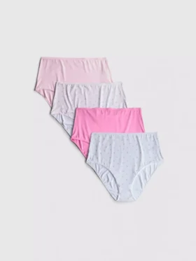 Paquete de 4 calzoncillos de microfibra