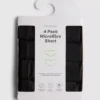 Paquete de 4 pantalones cortos de microfibra