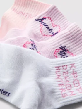 Paquete de 4 pares de calcetines cortos «K-Pop Demon Hunters»