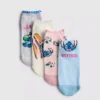 Paquete de 4 pares de calcetines de zapatillas de Stitch de Disney