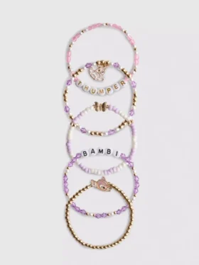 Paquete de 4 pulseras de Bambi de Disney