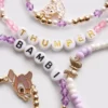 Paquete de 4 pulseras de Bambi de Disney