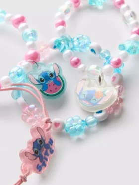 Paquete de 4 pulseras de Stitch de Disney