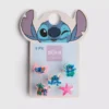 Paquete de 5 anillos con dijes de Stitch de Disney