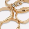 Paquete de 5 anillos de diversos diseños