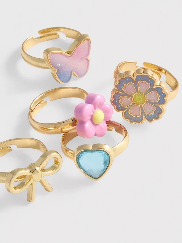 Paquete de 5 anillos originales