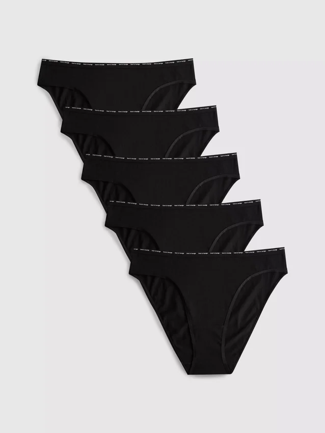 Paquete de 5 bikinis con alto contenido de algodón