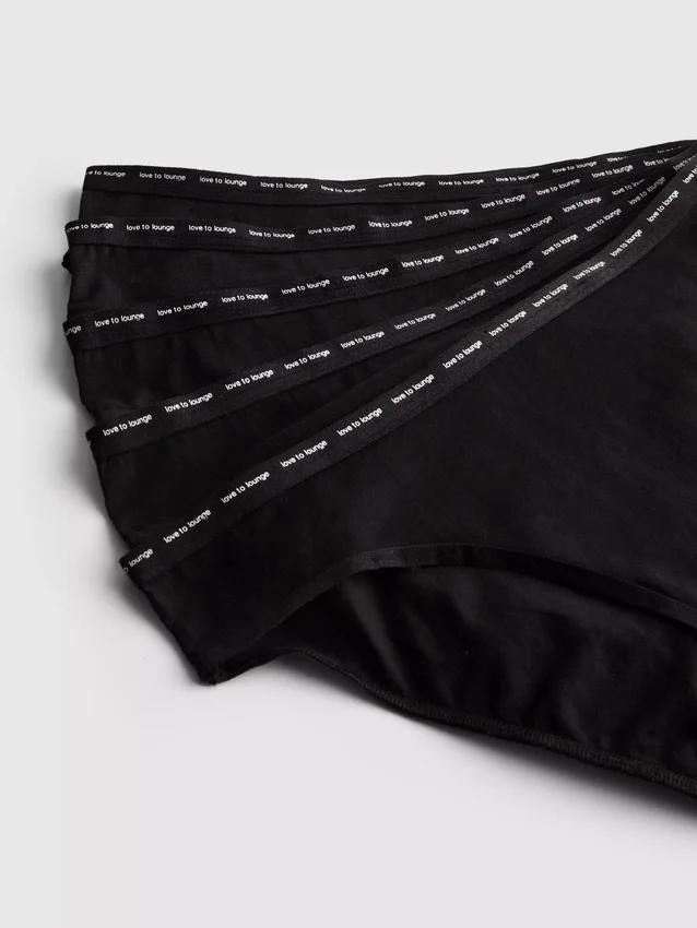 Paquete de 5 bikinis con alto contenido de algodón