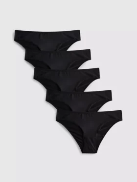 Paquete de 5 calzoncillos brasileños de microfibra