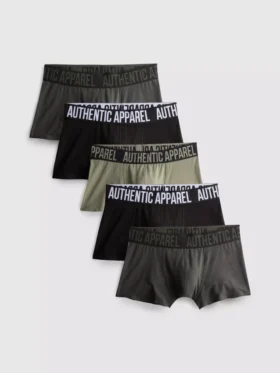 Paquete de 5 calzoncillos de talle bajo estampados