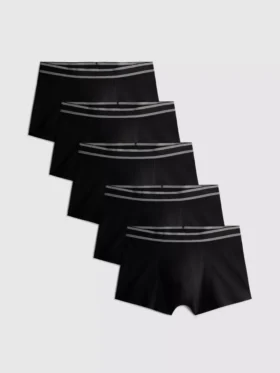 Paquete de 5 calzoncillos tipo hipster básicos