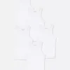 Paquete de 5 camisetas sin mangas básicas