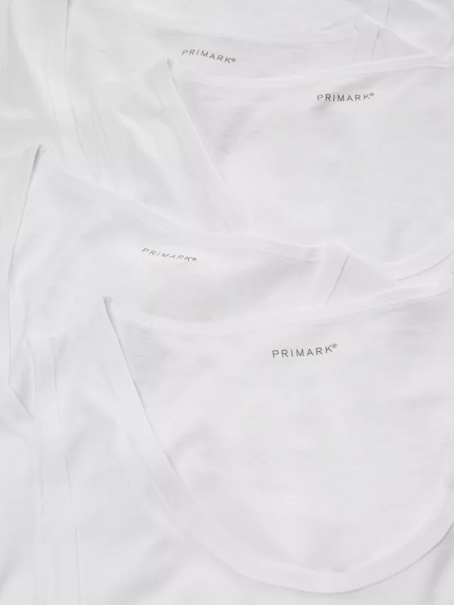 Paquete de 5 camisetas sin mangas básicas