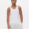 Paquete de 5 camisetas sin mangas básicas
