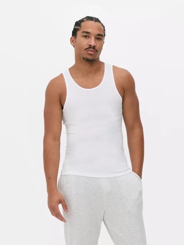 Paquete de 5 camisetas sin mangas básicas