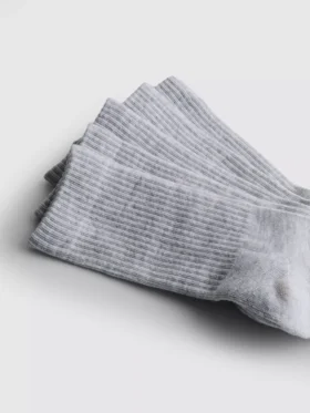 Paquete de 5 pares de calcetines acanalados