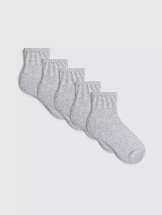 Paquete de 5 pares de calcetines cortos