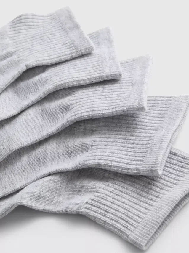 Paquete de 5 pares de calcetines cortos